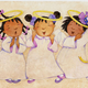 Variations of the traditional Three Little Angels card.